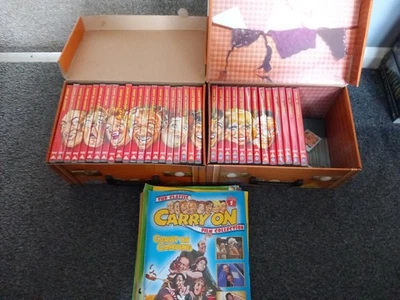 The Classic Carry On Film Collection Plus Magazines (Complete 34 DVD Boxset) - Image 1 of 4
