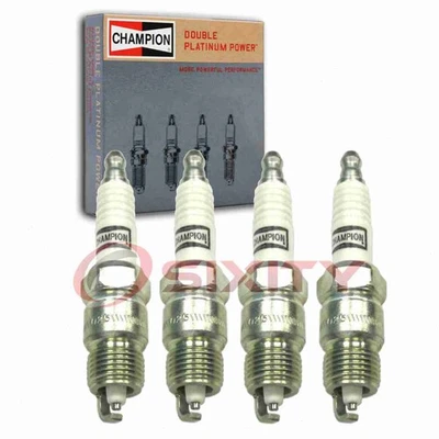 4 шт двойные платиновые свечи зажигания Champion для 1985 Buick Somerset Regal 2,5 л di - Изображение 1 из 4