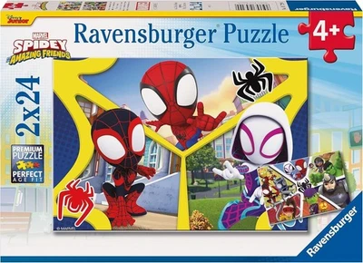 NUEVO Rompecabezas Ravensburger 2x24 Piezas 4+ Edades Spidey y su increíble amigo Foto 1 de 3