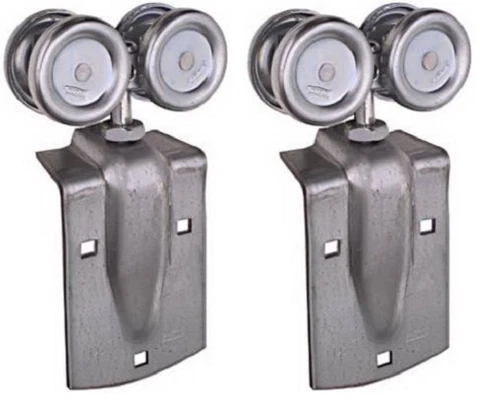 National Mfg N112-102 2 pack Barn Door Trolley Hanger Roller Cover