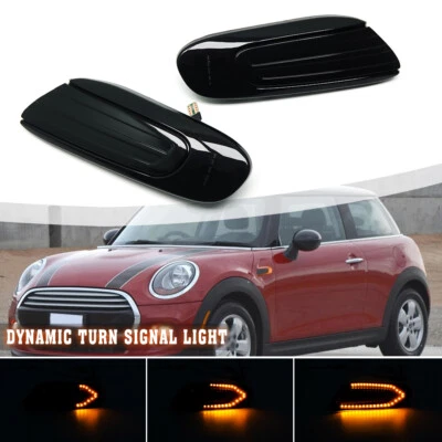 Dynamic LED Side Marker Sequential Light For Mini Cooper F55 F56 F57 2014- 2021 - Image 1 of 4