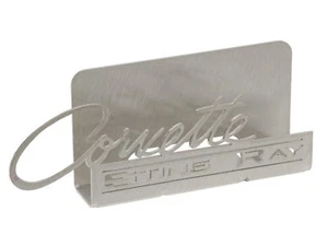 Corvette 1963-1965 soporte para tarjetas de visita emblema Sting Ray C2 - Imagen 1 de 3