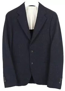 Scotch & Soda Atelier The Rocker Skinny Blazer Uomo (Eu) 46 Lana Seta Blend - Picture 1 of 9