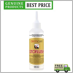 Dermcare Otoflush Ear Flush For Dogs 250 Ml Ear Care - Picture 1 of 2