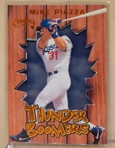 1998 Skybox Circa THUNDER BOOMERS #9 Mike Piazza HOF RARE ACETATE INSERT - Picture 1 of 2