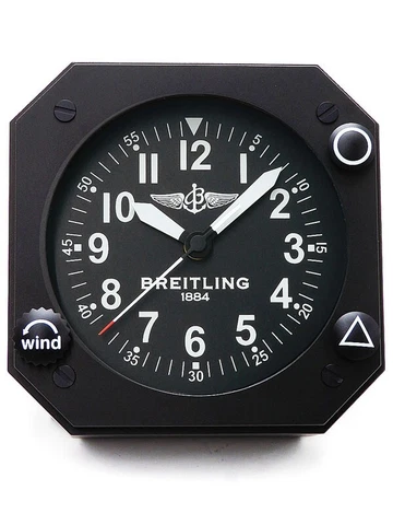 BREITLING Desk Clock Watch Wing Mark Promotional Item VIP Novelty Not for sale Cover
