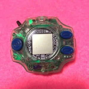 BANDAI Digimon Adventure Digivice 1st Clear Green 1999 de Japón funcionando - Imagen 1 de 2