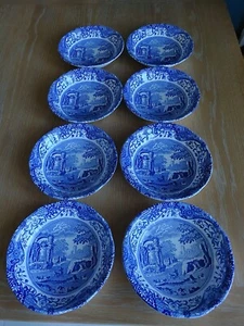 8 x Spode Blue Italienische Müslischalen 6,5" / 16,5 cm - Bild 1 von 22