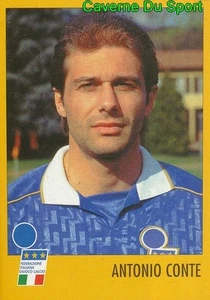 ANTONIO CONTE ITALIA FIGURINE STICKER MERLIN AZZURRI CON IP 1982-1998 - Picture 1 of 2