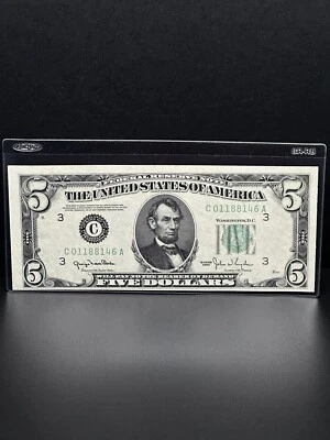 1950- $5 DOLLARS BILL VERY NICE PIECE FOR YOU Collection  - Image 1 of 4