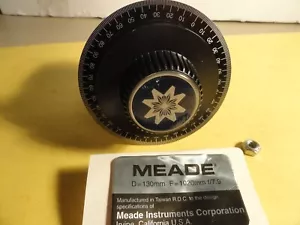 TELESCOPIO MEADE TELSTAR ANTIGUO SERIE 2000 D = 130mm F=1020 mmF/7.9 EMBRAGUE VERTICAL - Imagen 1 de 9