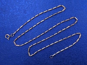 Vintage italienische Sterling Silber Kette 18" 7,7 g 925 Sterling 2 mm Halskette - Bild 1 von 2
