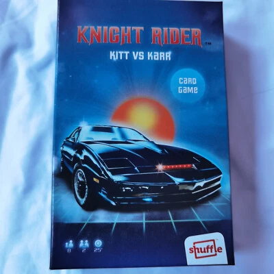 KNIGHT RIDER KITT VS KARR BOARD CARD GAME NEW SAME DAY DISPATCH - Image 1 of 4