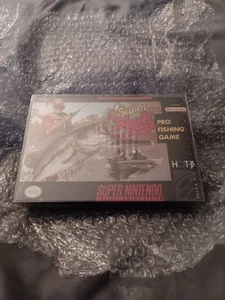 Super Black Bass SNES CIB sealed Toys R Us sticker - Picture 1 of 7