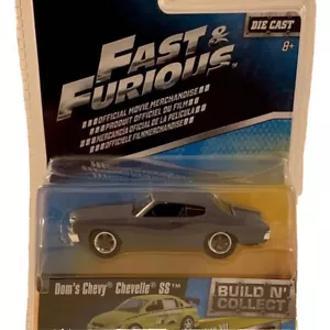 JADA Fast & Furious Build 'N Collect Doms Chevy Chevelle SS - Imagen 1 de 4