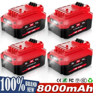 20V 8.0AH For Craftsman 20 Volt MAX Lithium-ion Battery CMCB204 CMCB202 CMCB201 - Picture 1 of 21