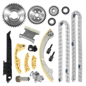 Timing Chain Kit for 08-13 Chevrolet Malibu 10-15 Equinox L4 2.4L 2.2L 2.0L DOHC - Picture 1 of 7
