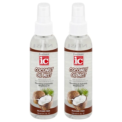 Fantasia IC Coconut Oil Nourishing Hydrating Weightless Oil Mist 6oz - 2PK - Image 1 of 4