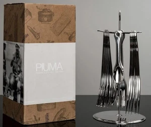 Zani and Zani Enzo Mari Piuma 24-Piece Cutlery Set, Stainless Steel - Picture 1 of 3