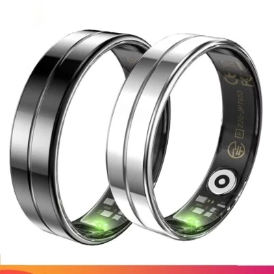 5ATM Wasserdicht Dünnste Smart Ring R11Herzfrequenz-Blutsauerstoff-Schlafmonitor - Bild 1 von 4