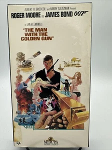 The Man with the Golden Gun (VHS) 1974 Roger Moore as James Bond 007 Vintage - Picture 1 of 3