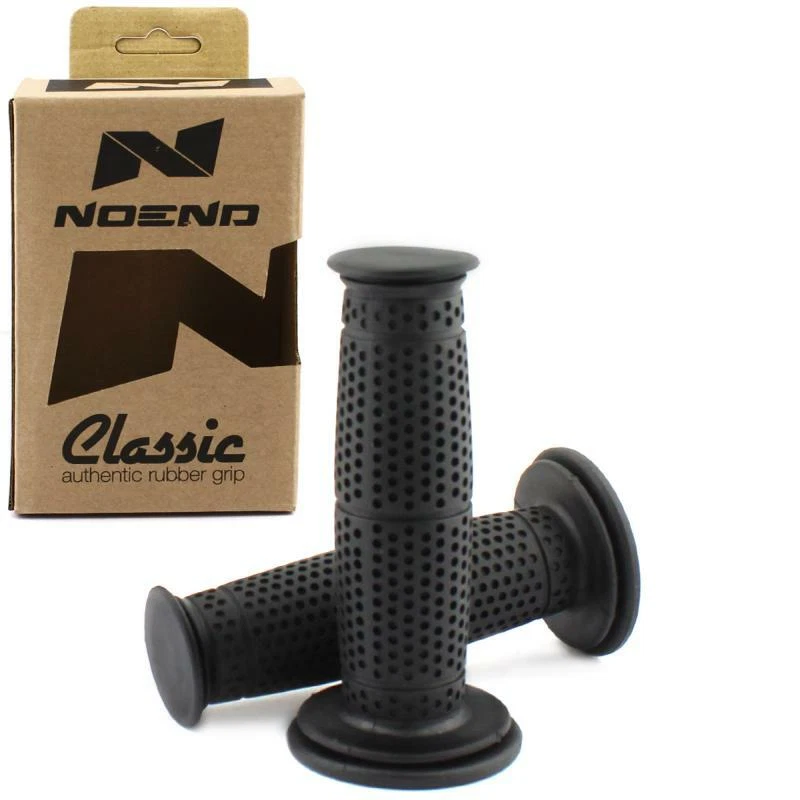 COPPIA MANOPOLE NOEND CLASSIC HONEY NERO TRIUMPH 1200 THRUXTON R 2016-2017 - Imagem 1 de 1