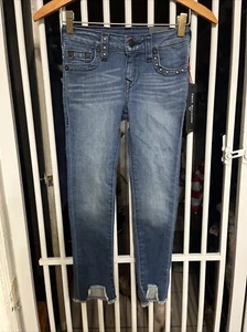 little girls true religion Twilight Wash Halle jeans Size 6X NWT - Picture 1 of 7