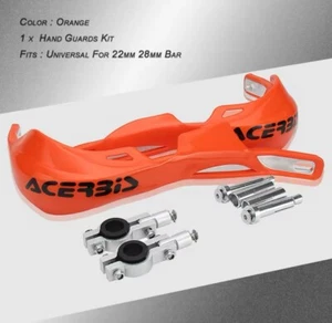 Orange Hand Guards Handguards for Yamaha Ktm Honda Exc Exf Wr Wx 22-28mm Bars - Picture 1 of 1