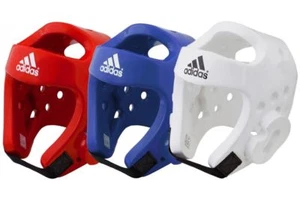 Adidas WT Taekwondo Head Guard Adult Dipped Foam Sparring Headguard TKD Headgear - Picture 1 of 12