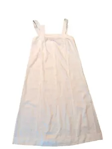 Madewell Princess Midikleid mit Naht Damen Medium Creme Leinen Baumwolle - Bild 1 von 16