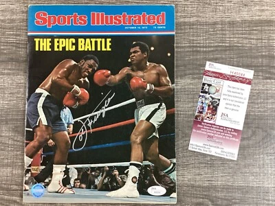 (SSG) JOE FRAZIER Signed 1975 Sports Illustrated Complete Mag "No Label" JSA COA - Image 1 of 4