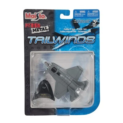 Lockheed Martin F-35 Lightning II Fighter Diecast Replica with Stand by Maisto - Image 1 of 4