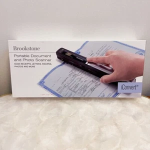 Brookstone 639955 iConvert Portable Document & Photo Scanner, I Convert - Picture 1 of 1
