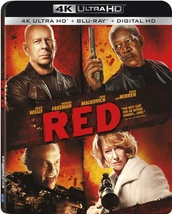 RED (Blu-ray) Bruce Willis Mary-Louise Parker Morgan Freeman (US IMPORT) - Picture 1 of 2