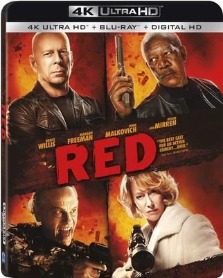 RED (Blu-ray) Bruce Willis Mary-Louise Parker Morgan Freeman (US IMPORT) - Image 1 of 2