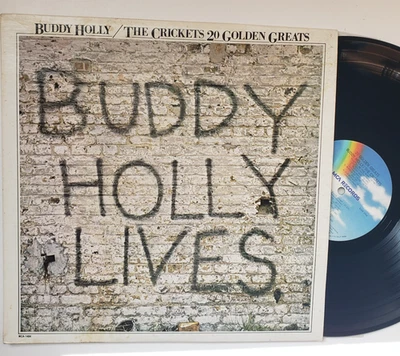Buddy Holly / The Crickets 20 Golden Greats LP RE 1978 MCA Records HITS VG+/VG+ Foto 1 de 4
