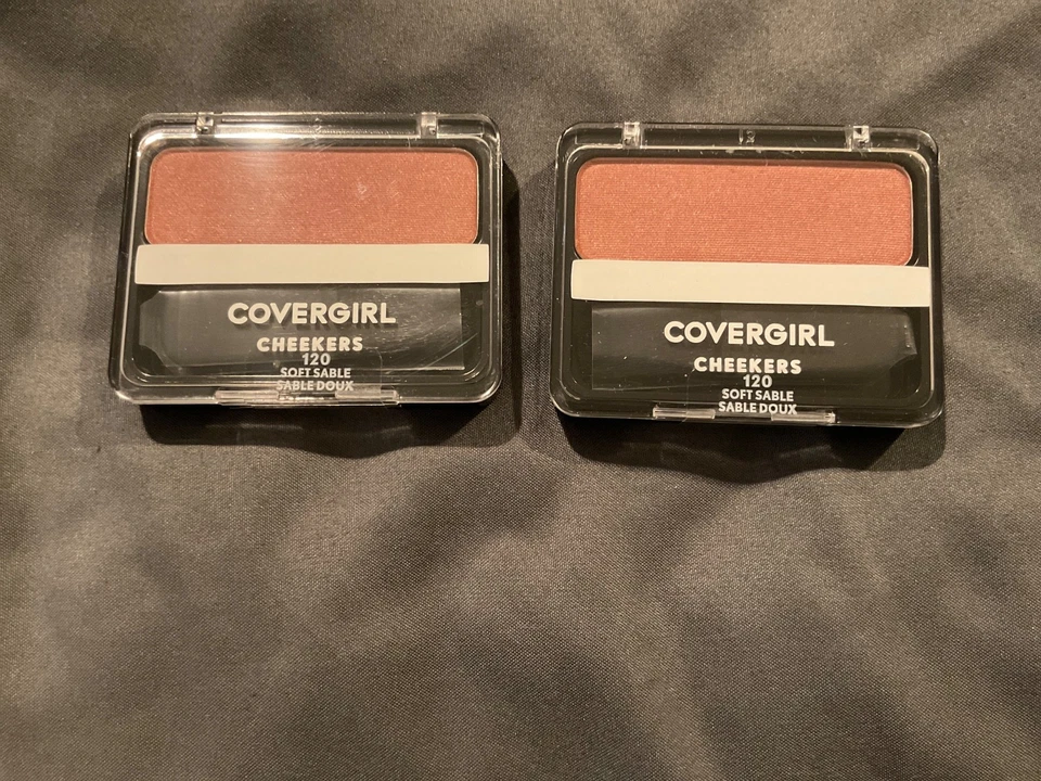 ~ 2 Nuevo Covergirl Cheekers 120 Suave Sable Rubor ~ Foto 1 de 1