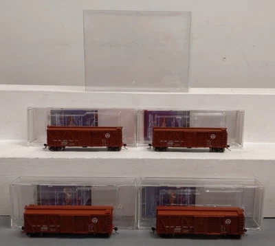 Broadway Limited 2531 HO Pennsylvania Railroad K7 Stock Car (Juego de 4) Nuevo en caja Foto 1 de 4