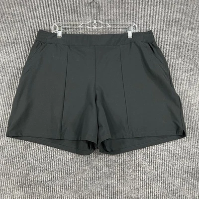 Columbia PFG Shorts Womens XL Extra Large Black Outdoor Camping Hiking Walking - Image 1 of 4