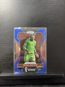2022 Prizm FIFA World Cup Qatar SEUNG-GYU KIM Blue /299 #139 Korea Republic - Picture 1 of 1