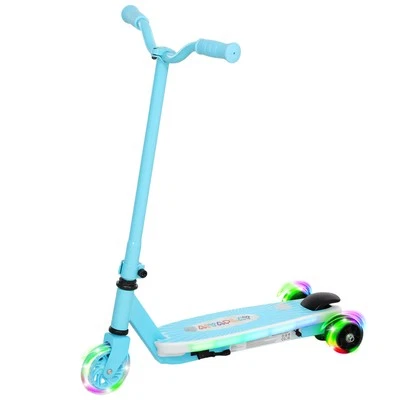Blue Electric Scooter for Kids 4-7, 68x46x83cm, Metal & PP, Safe Fun Ride - Image 1 of 4