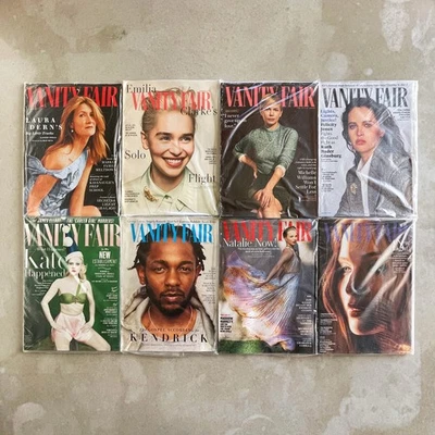 8  Vanity Fair Magazines • New & Sealed • Emilia Clarke Kendrick Lamar & More - Image 1 of 3