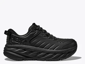 PAY LESS! Hoka Bondi SR Mens Walking Shoes (2E Wide) (Black/Black) - Bild 1 von 16