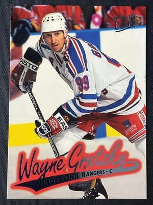 1996-97 Fleer Ultra #106 Wayne Gretzky New York Rangers EX-EXMINT - Image 1 of 2