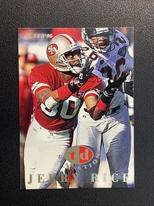 1995 Fleer - TD Sensation 49ers Jerry Rice #5 of 10 - Picture 1 of 2