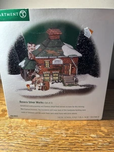 Departamento 56 New England Village Revere Silver Works - Imagen 1 de 10