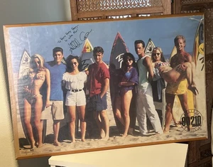 Vintage Beverly Hills 90210 Full Cast Poster 1991 Signed by Gabrielle Carteris - Afbeelding 1 van 9