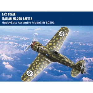 HobbyBoss 80291 1/72 Italian MC.200 Saetta Fighter Assembly Aircraft Model Kits - Picture 1 of 7