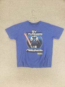 Angry Birds Star Wars Darth Vader T Shirt Mens Large Blue Graphic - Picture 1 of 8
