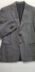 PAL ZILERI Men Italy Wool 2 Button Blazer Suit Jacket Coat - 44L Gray 32B 542 - Picture 1 of 8